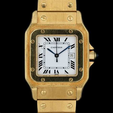 santos de cartier 40mm|cartier santos carree gold.